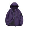 Mens Lightweight Waterproof Windproof Hiking Jacket Outdoor Sport Coat With Hood Loose Fit Size