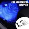 Atmosphere Lamp LED Car Interior Ambient Light Universal Decorative Lamp Atmosphere Floor Accessories