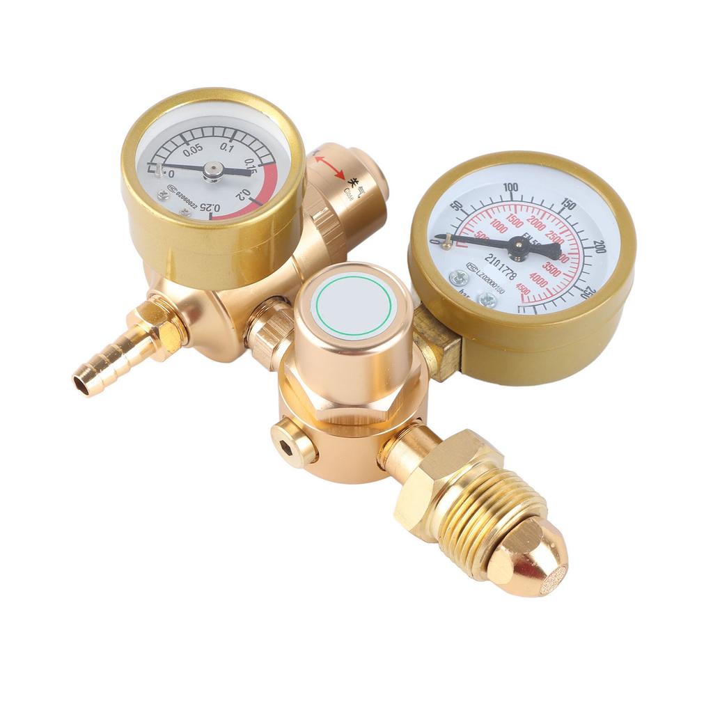 Регулятор газовой сварки, манометр аргона и CO2, расходомер TIG MIG, редукционный клапан давления в баллоне 4500 фунтов на кв. дюйм