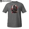 Samurai Warrior Blood Splatter T-Shirt – Dark Japanese Katana Bushido Tee