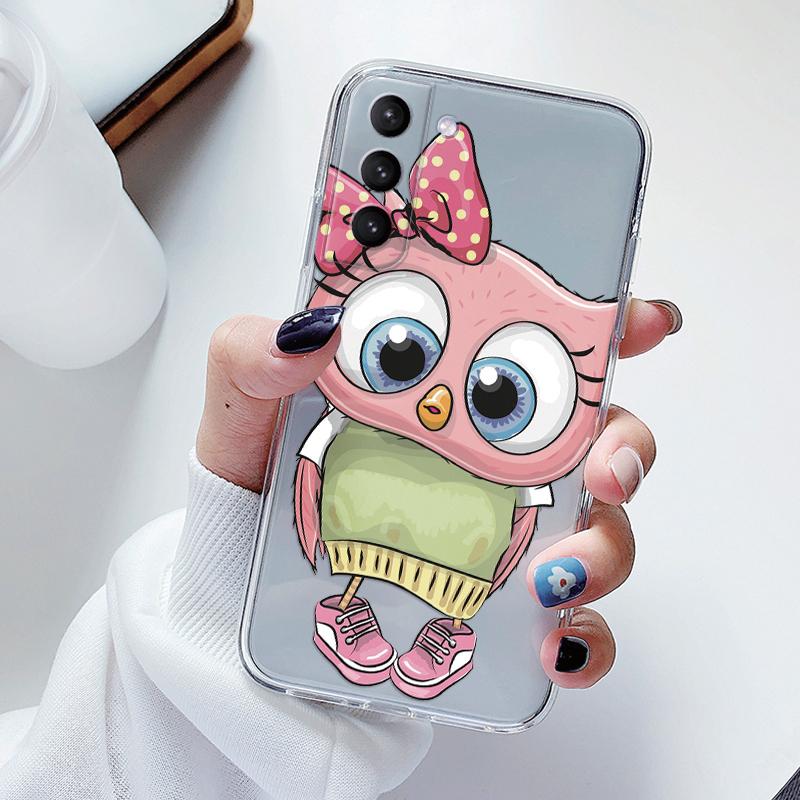 Case For Samsung Galaxy S23 S 23 Plus S23 Ultra S26 + Phone Cover Soft Shockproof Bumper Silicone Fundas Coque Cute Paint Clear