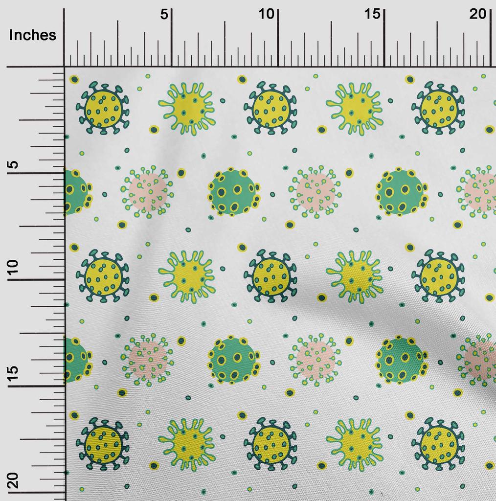 oneOone Ткань Cotton Flex Green, медицинская, швейная, ремесленные проекты, принты на ткани по ярдам 40 дюймов