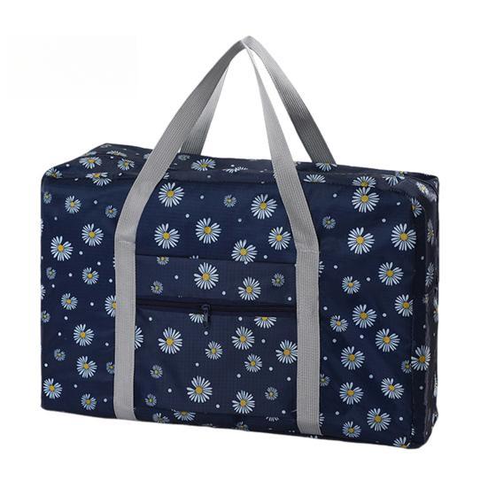 Складная дорожная сумка-тоут для ручной клади, водонепроницаемая переносная сумка для хранения с застежкой-молнией