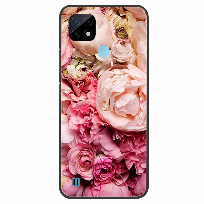 Для Realme C21 чехол противоударный мягкий силиконовый чехол из ТПУ для Realme C31 C21Y C25S C25 чехлы для телефонов Realme C21 C31 милый мультфильм