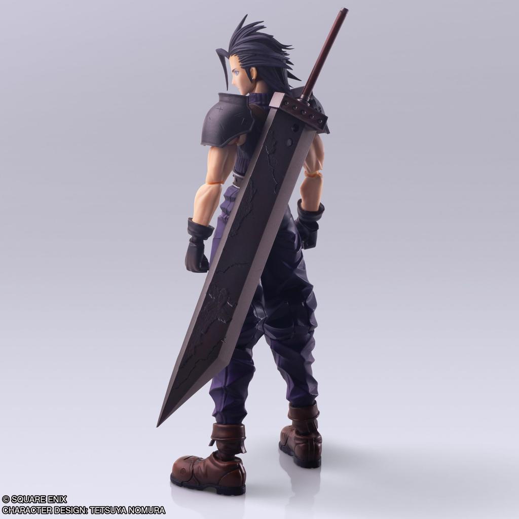 Final Fantasy VII BRING ARTS Zack Fair PVC Painted Action Figure