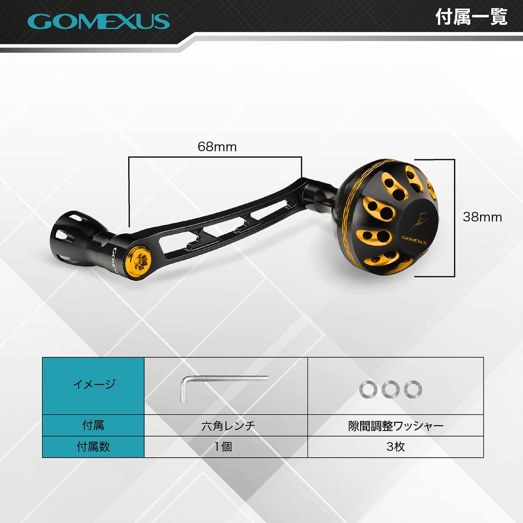 GOMEXUS Daiwa Reel Handle Spinning Power Handle Caldia