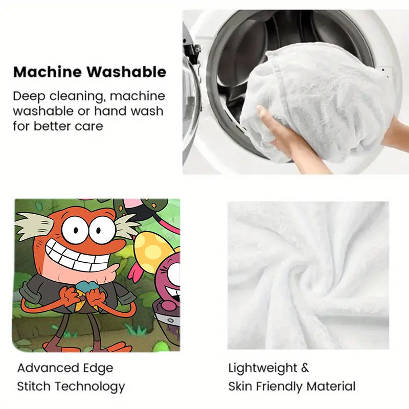 Amphibia 2D Flat Pattern Flannel Blanket High quality All Seasons Warmth and Comfort Perfect for Christmas Gifts.NMT0928010