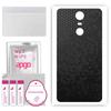 apgo Protective Skin Sticker for the Back Compatible with Lenovo K6 Note, Wrap Film, Foil, Vinyl - Pattern Black Honeycomb