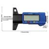 Depth Caliper Measuring Tools Meter Thickness Gauges Depth Gauge Tire Wear Detection Car Tire Tread