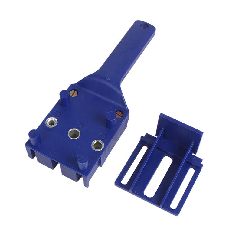 Деревообработка Локатор для сверления прямых отверстий Ручной Инструмент для позиционирования при сверлении для соединения деревянных досок мебельным шипом