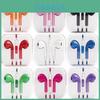 Новые наушники-гарнитура для iPhone 5 5s 6 6s 7 Earpods Наушники с пультом и микрофоном
