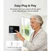 PGST 2.4G WiFi Home Security Alarm System Works with Tuya Smart Life APP 433MHz Outdoor Solar Siren Burglar Alarm Support Alexa