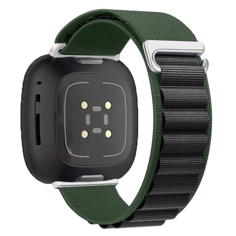 Нейлоновый ремешок для часов Fitbit Versa, браслет Fitbit Versa 2/Versa 3/Versa 4, браслет Alpine Loop Correa для Fitbit Sense 2