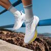 Li Ning Wuyue Амортизирующие Скользкие Устойчивые к истиранию Дышащие Низкие Повседневные Беговые Кроссовки Мужские Белые ARST003-1