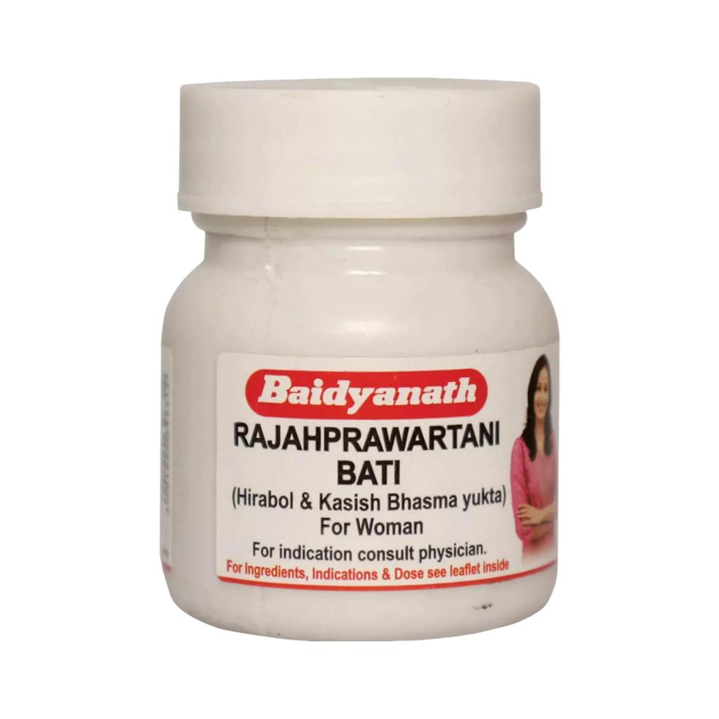 Baidyanath Асли Аюрвед Раджахправартани Бати 40 Таб X Упаковка из 2 штук Для Женщин Гормональный Баланс и Менструальное Здоровье