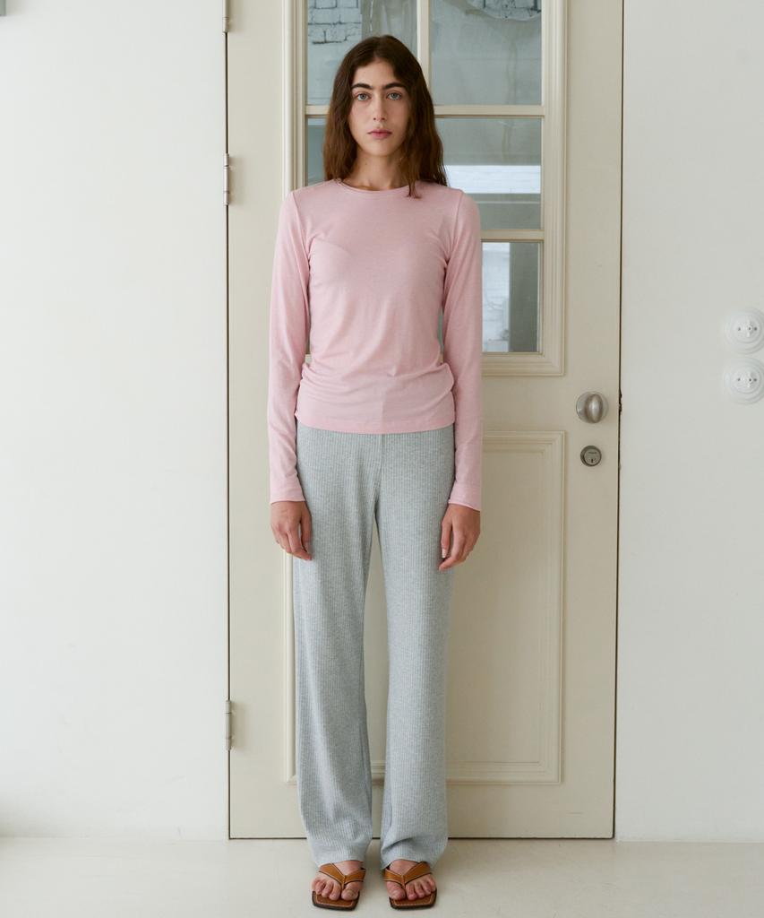 38COMEONCOMMON Брюки в рубчик (Меланж серый)