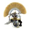 Roman Centurion Helmet White Plume 18 Gauge Steel Gift for Coseplay LARP