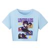 5601 Kids Girls Print Short Style Cute T-Shirt