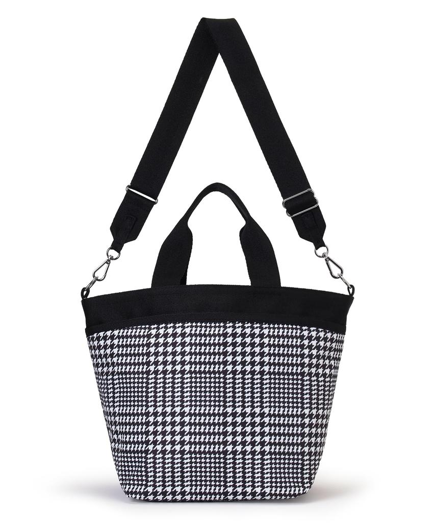 Официальная сумка-тоут BUCKET в клетку «гусиная лапка» [LeSportsac] TOTE/1116/City