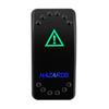 12V 20A Marine Boat Rocker Switch Green Blue Led SPST DPDT Car Switch Waterproof 24V for Jeep Wrangler Cam Am Polaris Battery Switches5