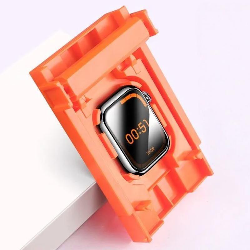 Простое в установке Защитное стекло для Apple Watch S10 S11 42/46 мм Гибкая защитная пленка из ПММА для iWatch Ultra 3 2 1 49MM
