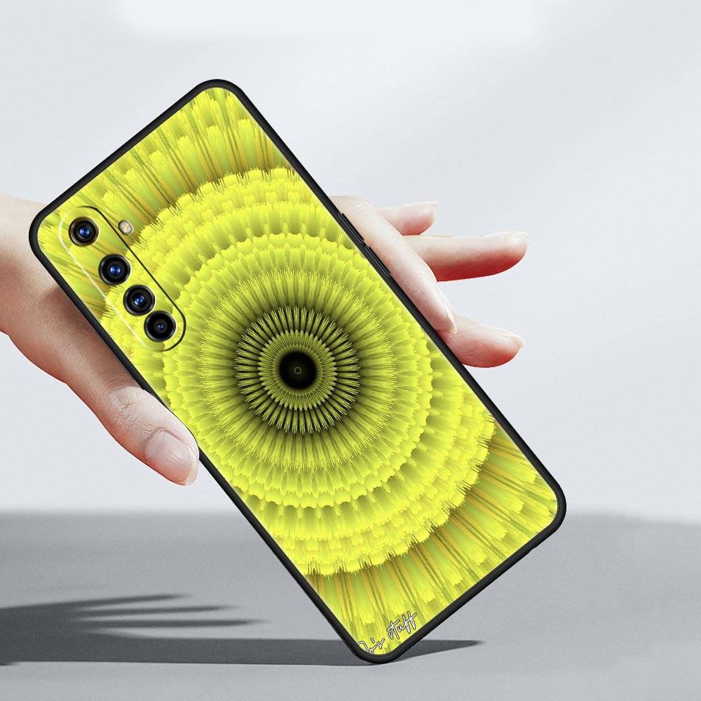 Ретро Круглый Дизайн Тотема Мягкий ТПУ Для Realme 13 12 11 10 9 Pro Plus GT3 GT2 C21 C25 C35 C53 C55 C67 Pro 5G Чехол для Телефона