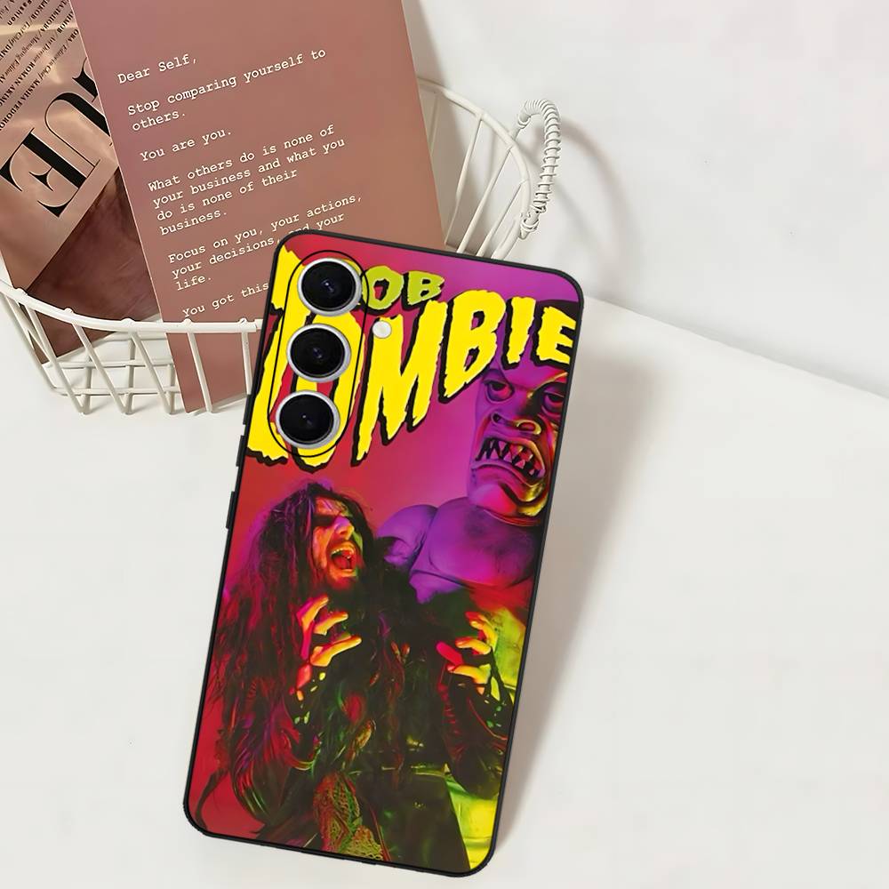 R-Rob Singer Z-Zombie Heavy Metal Band Phone Case For Samsung S 24 Fe 25 Ultra Plus 20 Lite 21 30 22 23 24 22 Ultra 5G Fundas