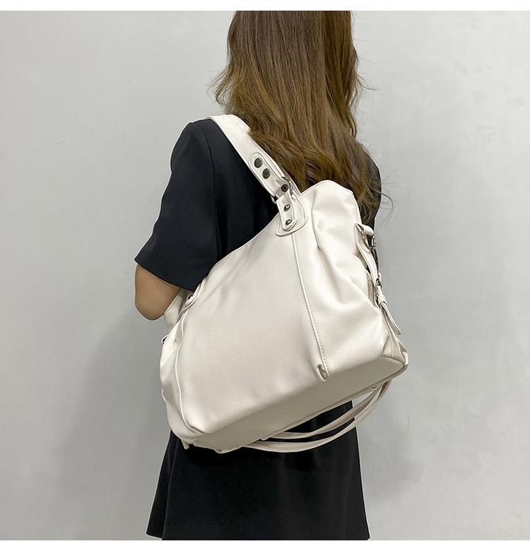 Женская сумка 2025 большой вместимости весна/лето - Модная сумка через плечо и кроссбоди в корейском стиле для мам среднего возраста