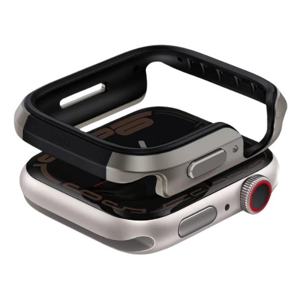 Uniq Valencia Case Apple Watch Series    46Mm Silver/Titanium Silver