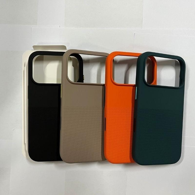 For Magsafe Magnetic Leather Case with Camera Button for IPhone 17 Pro Max 17 Pro with Animation Shockproof Bumper Phone Cover