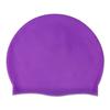 Men Silicone Waterproof Swimming Caps Ear Protection Solid Color Printed Swim Caps for Women and Child Pool Accesories