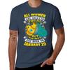 Best Unisex Are Born On January 25 Aquarius TShirt Basic Daily Outfit Short Sleeve Tee TShirt