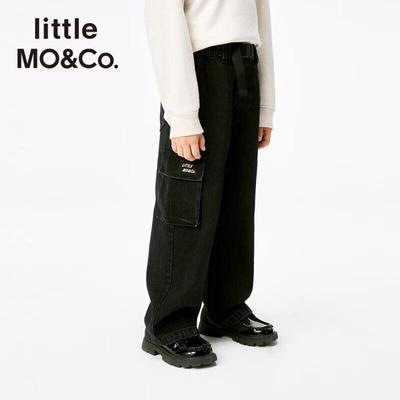 Маленькая MO&Co. Прямые джинсы для детей
