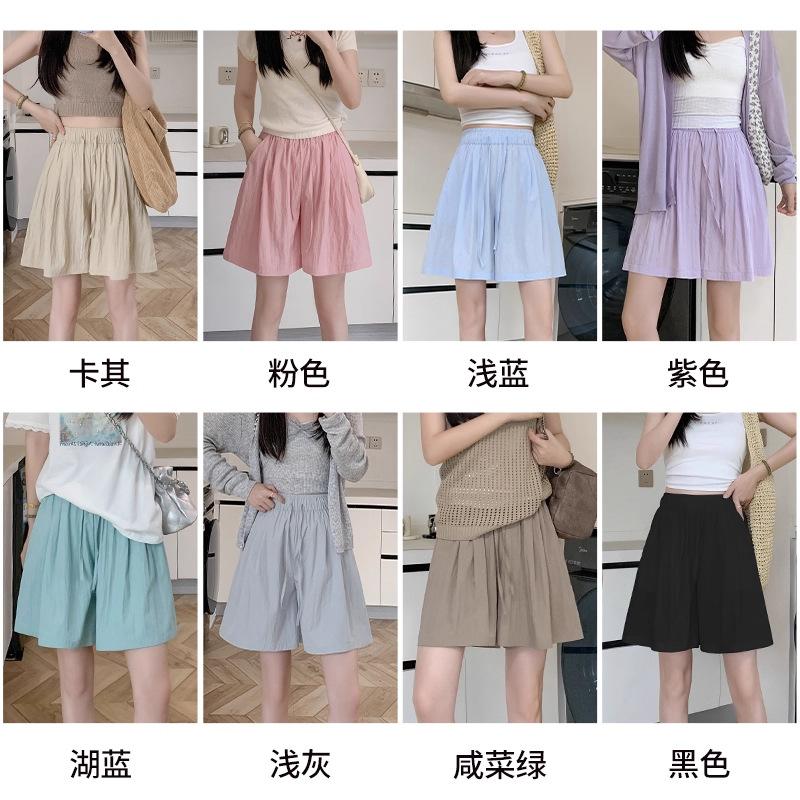 Five-point Yamamoto wide-leg pants women's summer thin outer wear loose home casual breathable bottoming shorts