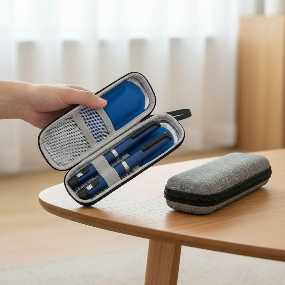 Refrigerated Insulin Cooling Bag Thermal Insulated Insulin Pens Storage Box Home Outdoor