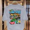 Cosmic Space UFO Cartoon Print T-Shirt Breathable Cool, Comfortable Wear,Daily Casua