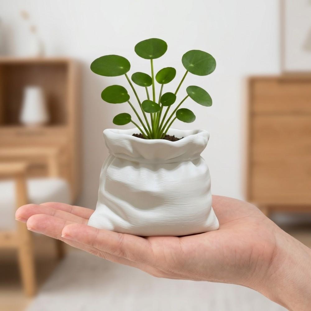 3D Printed Flower Pot Multifunctional Flower Vase Modern Decorative Planter Vase Small Houseplants