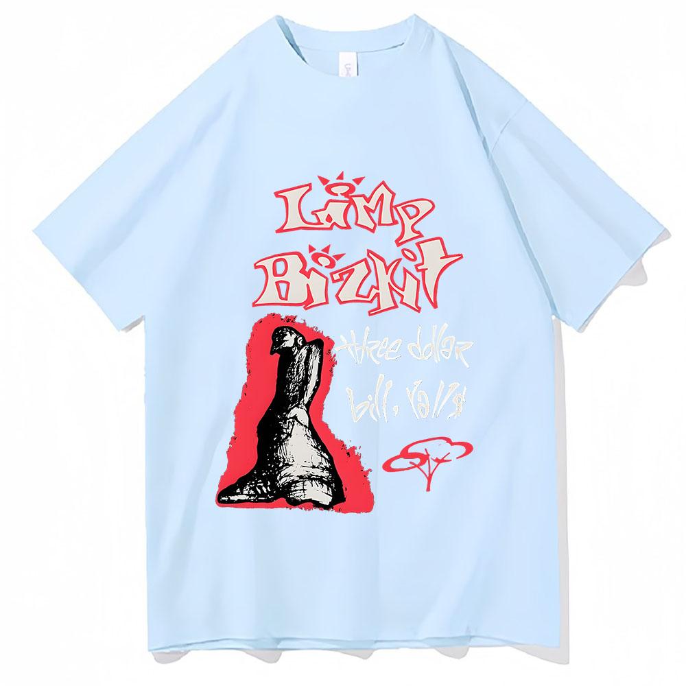 Футболка с графическим принтом группы Limp Bizkit, хип-хоп, для мужчин и женщин, хлопковая, с коротким рукавом, повседневная, свободного покроя, уличные футболки, топы