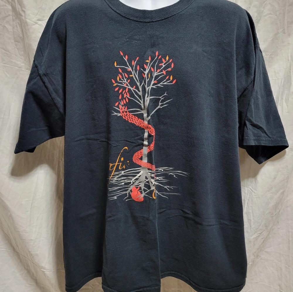 Vintage 2006 AFI Tree Snake Graphic T Shirt Blue All Size S to 5XL KK598 Unisex T-Shirt