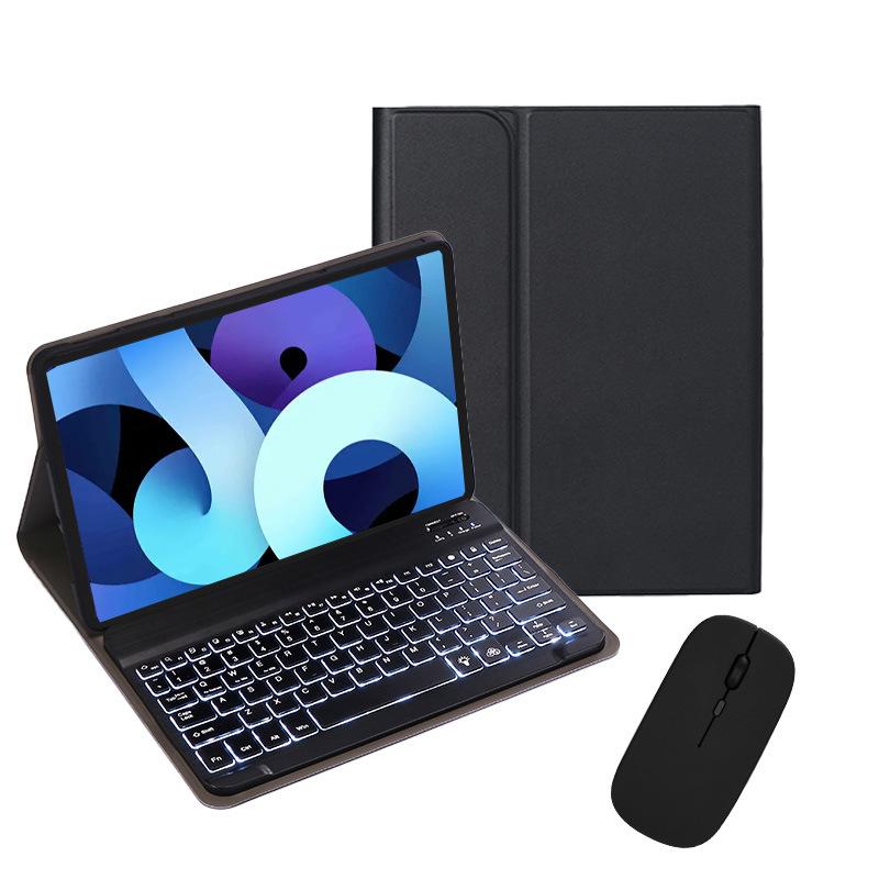 Чехол-клавиатура Bluetooth для планшета Samsung A9+ 11", Galaxy Tab S6 Lite, A8 Съемная кожаная обложка
