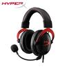 HYPERX Игровая гарнитура Cloud II с проводом, съемным микрофоном / USB-звуковой картой для ПК, PS