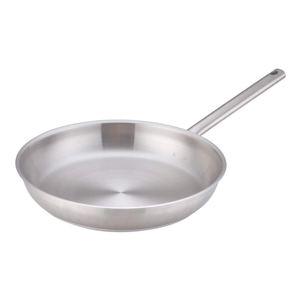 Endo Shoji TKG Stainless Steel Frying Pan 36cm Outer Diameter X Depth 382 X 60 Bottom Diameter 295 Mass Compatible with IH and Gas Fires Three Layers