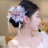 Супер фея Цветы Волосы Коготки Атмосфера Заколки Ретро Элегантные Шпильки Женщины