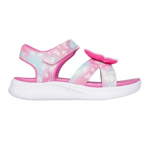 Skechers Girls Butterfly Glitter Sandals