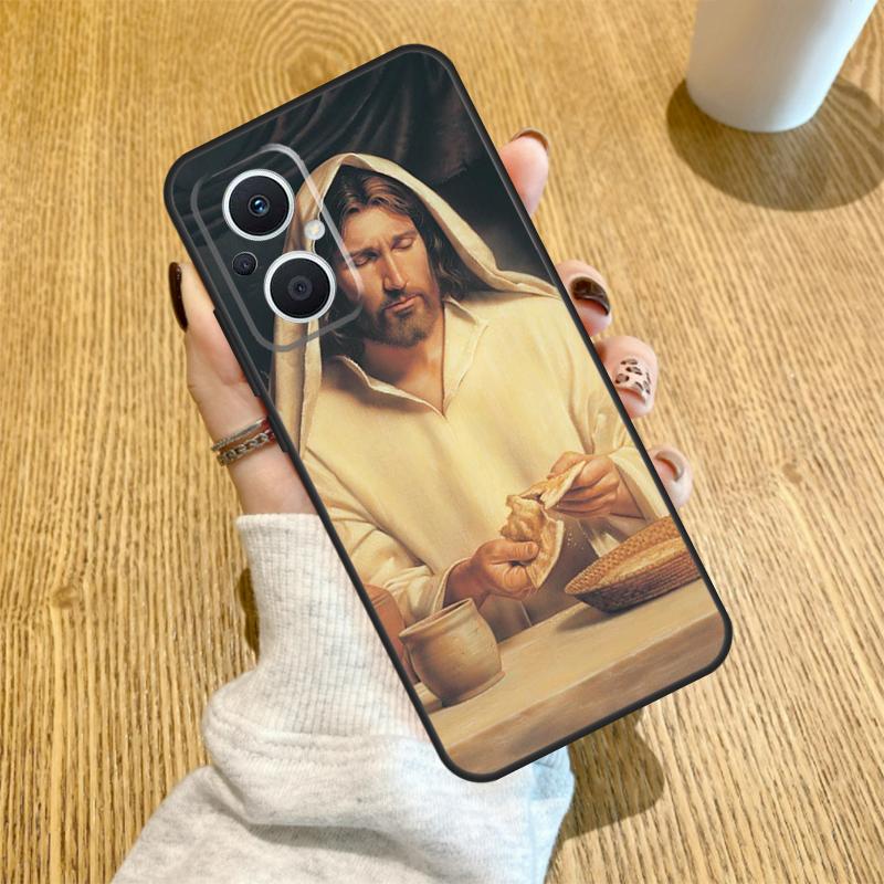 Чехол God Jesus Funda для OPPO Reno 10 11 12 13 14 Pro 14F 13F 12F 11F 7 8 Lite Чехол OPPO Find X5 X8 X9 Pro