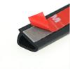 Car Door Seal Strip Rubber 4 Meter Sloping D Type Waterproof Trim Sound Insulati