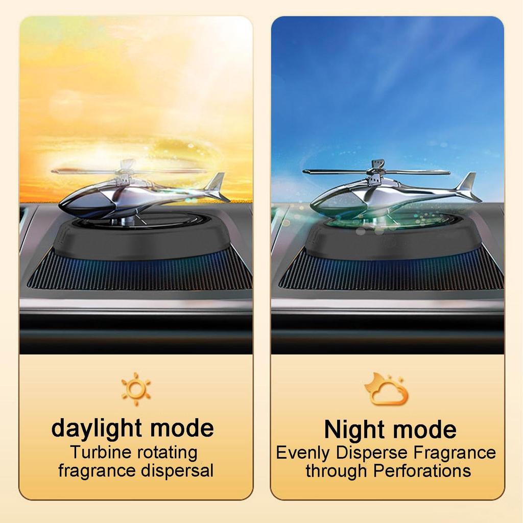 Car , Solar , Helicopter Car Aromatherapy, Rotating Car , Luxury