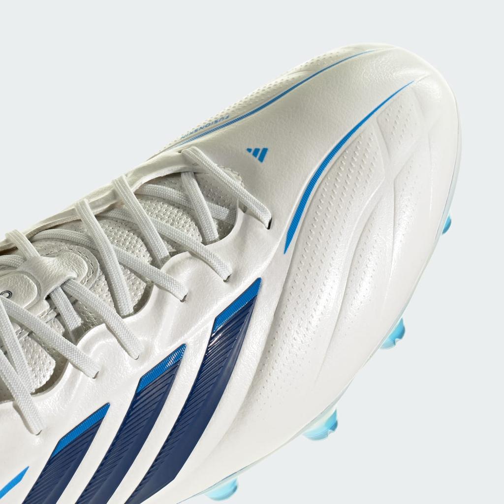 adidas Copa Pure IV Elite Hard Ground Football Boots KI0595 Unisex Performance Sports Shoes Zero Metalic / Dark Blue / Lucid Ray Blue