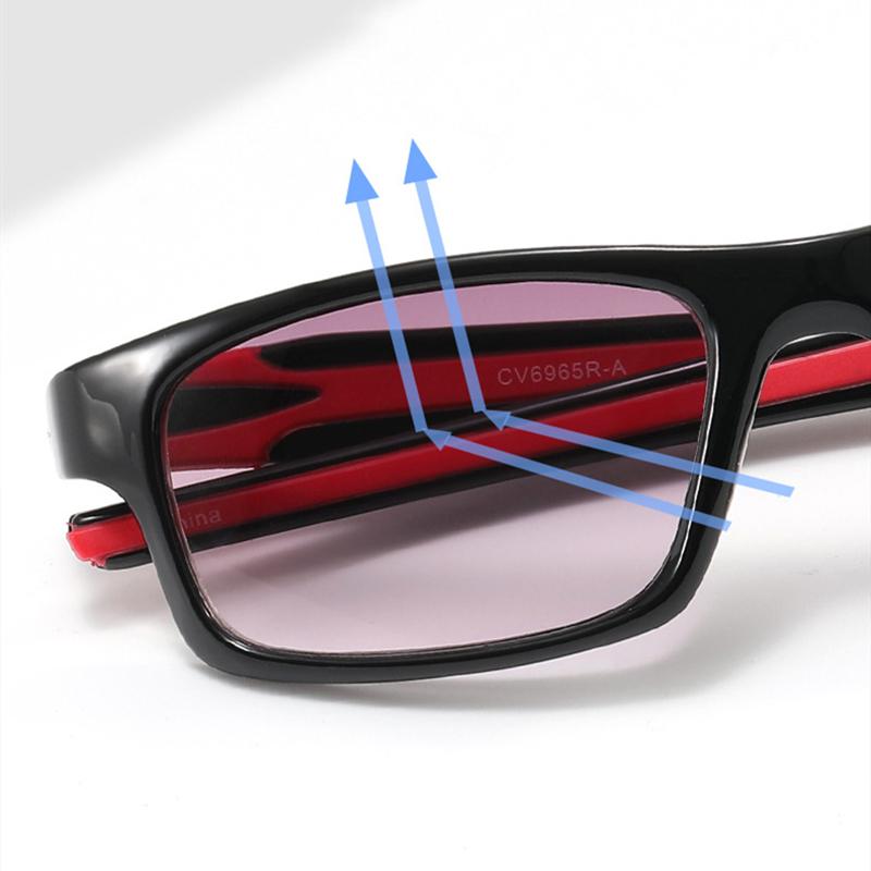 Gradient Gray Blue Light Blocking Reading Glasses Retro Driving Traveling Presbyopia Shade UV400 Diopter +1.0 To +4.0