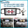 9 Inch Car Frame Fascia Adapter Canbus Box Android Radio Audio Dash Fitting Panel Kit For Infiniti M35 Nissan Fuga